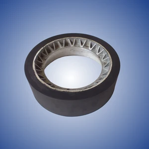 Kolo pogumované černou pryží