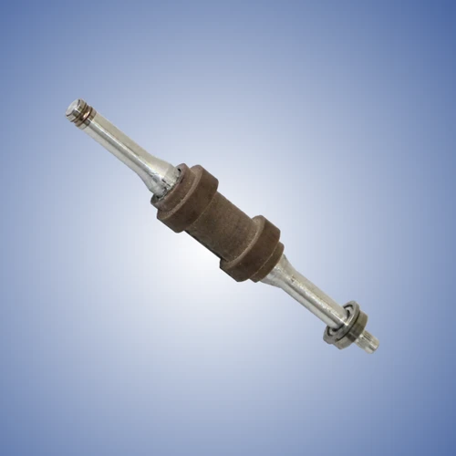 Hřídelka pogumovaná světlou pryží