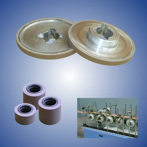 Pogumování kladek na stroj Barberán